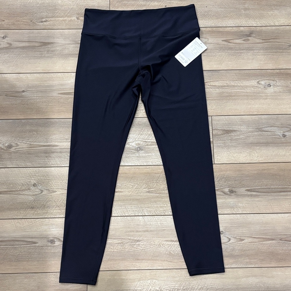 Athleta Navy High-Waisted Leggings